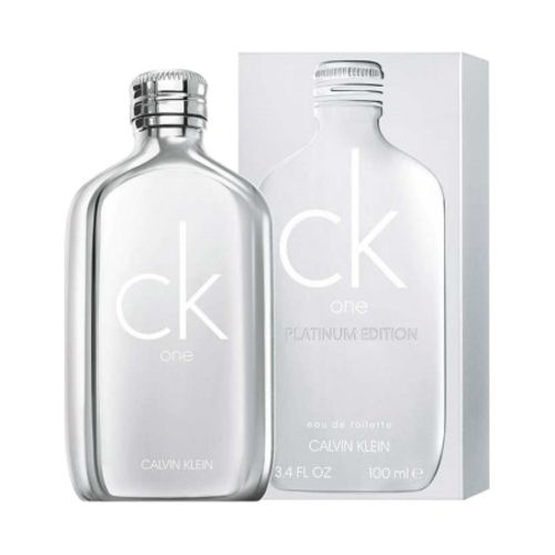 Ck One Platinum, the new edition of Calvin Klein